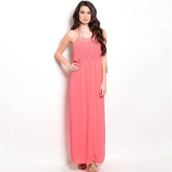 *Clearance* Super B Pink Maxi Dress - Picture 2 of 3